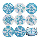 Poppy Crafts Diamond Coaster Kit - Snowflakes*