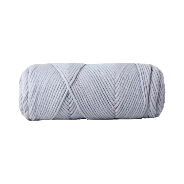 Poppy Crafts Soft Yarn 100g 3 Pack - Soft Grey