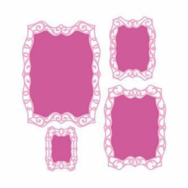 Spellbinders Nestabilities Dies Labels 40 Decorative Elements