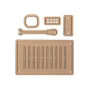 Spellbinders Stamp & Die Set - Fire Up The Grill