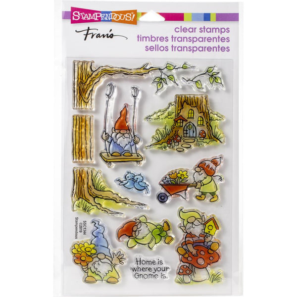 Stampendous Perfectly Clear Stamps - Gnoming Around