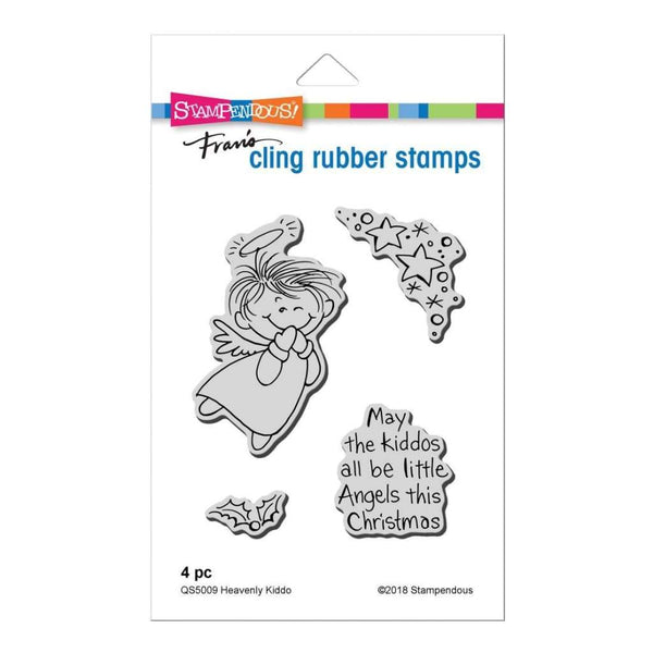 Stampendous Cling Stamp Heavenly Kiddo