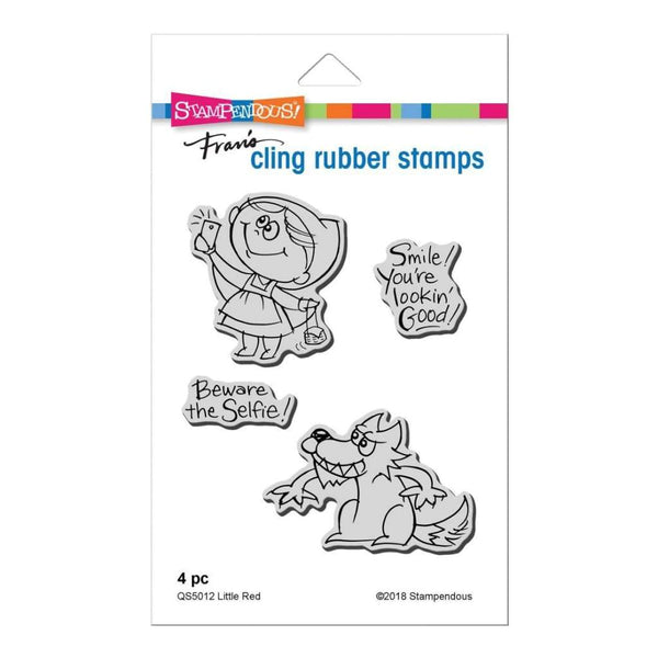 Stampendous Cling Stamp Little Red