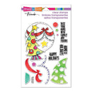 Stampendous Perfectly Clear Stamps Deck Your Home