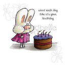 Stamping Bella Cling Rubber Stamp 2In. X2.5In.  Make A Wish Hoppy Poppy