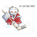 Stamping Bella Cling Stamps - Goalie Squidgy