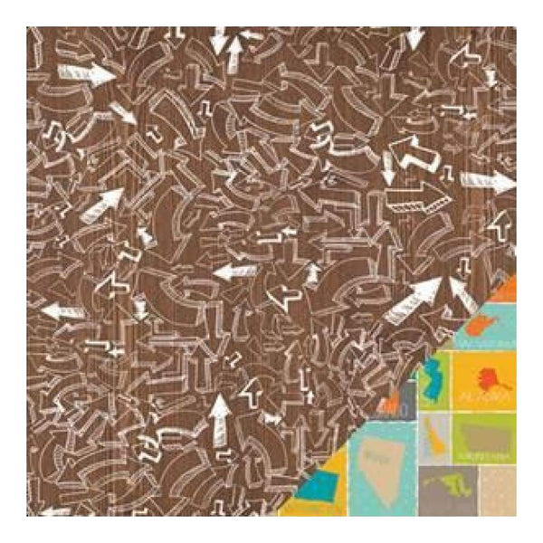 Studio Calico - Here & There - Flagstaff 12X12 Inch Double-Sided Paper (Pack Of 10)