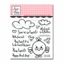 Sweet n Sassy Clear Stamps 4 inch X4 inch How Tweet