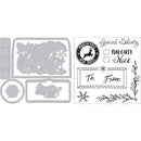 Sizzix Framelits Die & Stamp Set By Katelyn Lizardi 7/Pkg - Envelope Liners, Mini
