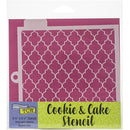 Crafters Workshop Cookie & Cake Stencils 5.5 inch X5.5 inch - Jack-O-Lantern*