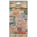 Tim Holtz Idea-Ology Ticket Book 104/Pkg - Ticket Book