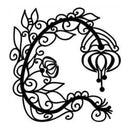 The Crafters Workshop - 12X12 Template - Graceful Flower