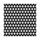 The Crafters Workshop 6X6 Template - Squiggles