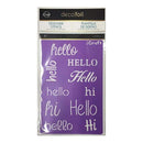 Thermoweb - Deco Foil Stencils - Hello