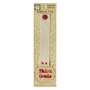 Pressed Petals Ribbon Tag - Third Grade*