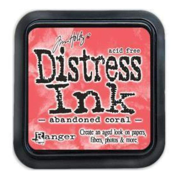 Tim Holtz Distress Ink Pad February-Abandoned Coral