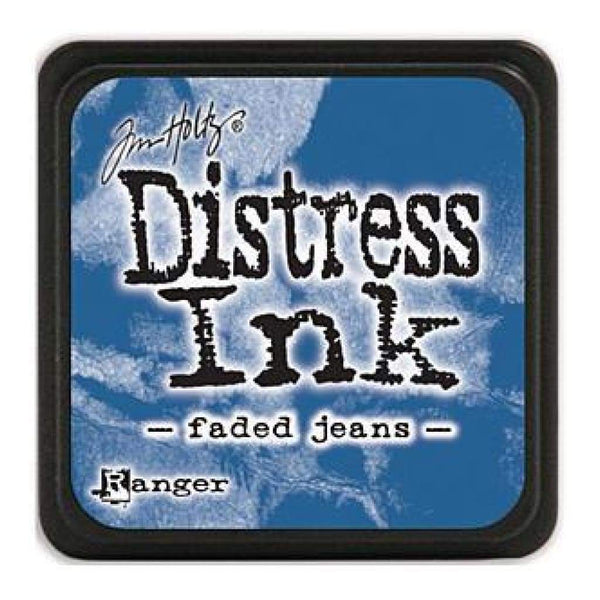 Tim Holtz Distress Mini Ink Pads - Faded Jeans