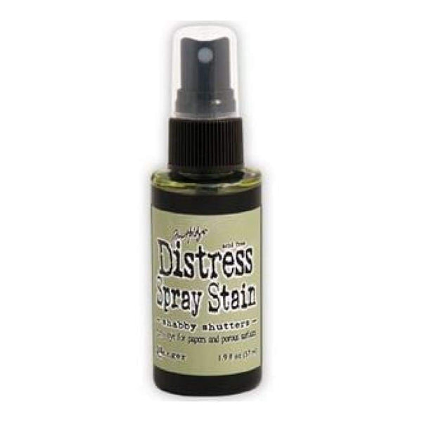 Tim Holtz Distress Spray Stains 1.9Oz Bottle - Shabby Shutters