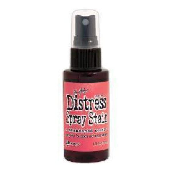 Tim Holtz Distress Spray Stains 1.9Oz Bottles February-Abandoned Coral