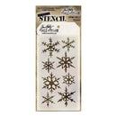 Tim Holtz Layered Stencil 4.125Inch X8.5Inch - Snowflakes
