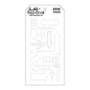 Tim Holtz Layered Stencil 4.125X8.5 Inch  Arrows