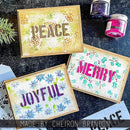 Tim Holtz Layered Stencil 4.125"x 8.5" - Pinecones*