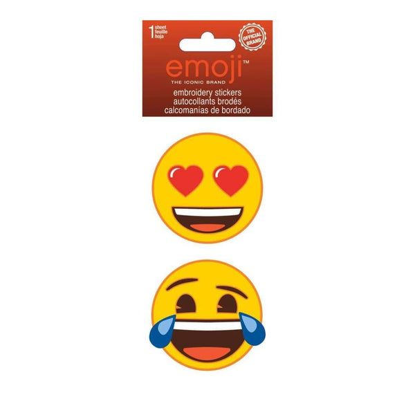 Trends International Emoji Embroidered Stickers 2 pack