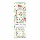 Trimcraft - Deco Mache Paper 10.25 Inch X14.75 Inch 3 Pack - Red & Blue Flowers