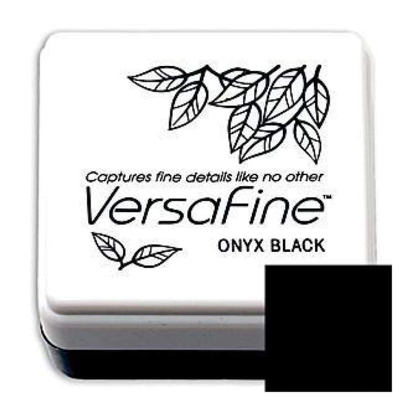Tsukineko  - Versafine Pigment Small Ink Pad - Black Onyx