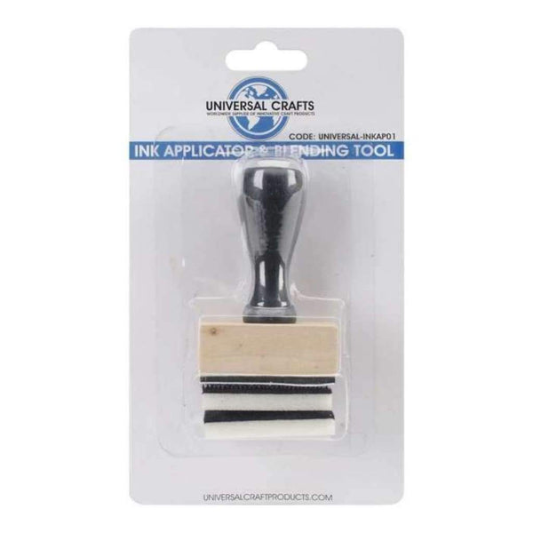 Universal Crafts Ink Applicator & Blending Tool-with 2 Foam Pads