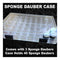 Universal Crafts Sponge Dauber Case - Comes With 3 Sponge Daubers