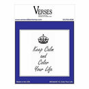 Verses Cling Stamp 4.5 Inch X6.5 Inch Colour Your Life