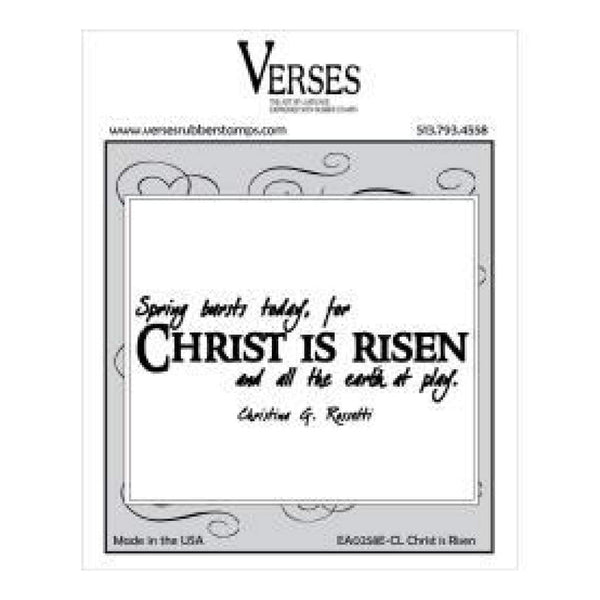Verses Rubber Stamp Co. - Christ is Risen