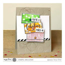 Waffle Flower Crafts Clear Stamps 4 inch X6 inch Purse-Nality*