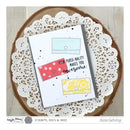 Waffle Flower Crafts Clear Stamps 4 inch X6 inch Purse-Nality*