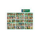 Poppy Crafts Christmas Washi Sticker Booklet - 30pack - Santas Wonderland*
