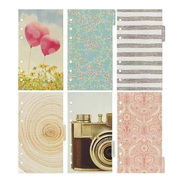 Webster's Pages -Colour Crush A2 Personal Planner Divider Set Kit - Dream In Colour