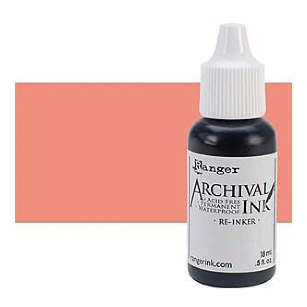 Ranger Wendy Vecchi Archival Re-Inker - 0.5 Oz Buttercup Dye Ink Refill