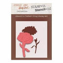 Wendy Vecchi Studio 490 Stamp It Stencil It Carnation