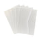 Poppy Crafts Premium Pearlescent Cards & Envelopes A6 White - 5 Pack