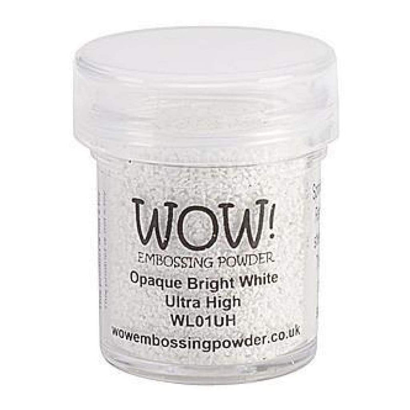 Wow! Embossing Powder Ultra High 15Ml Opaque Bright White