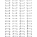 Cinch Wires 1 inch 4 pack Silver