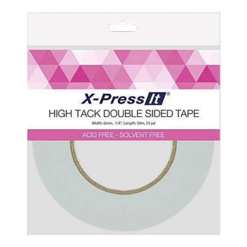 X-Press It Double Sided Tape High Tack 6Mm X 50M