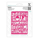 Xcut Decorative Die The Heart Always Find Its Way