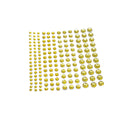 Poppy Crafts Self-Adhesive Rhinestone Sheet - Yellow