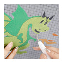 Poppy Crafts 10"x5' Heat Transfer Glitter Vinyl - Silver*