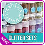 Martha Stewart Glitter Sets