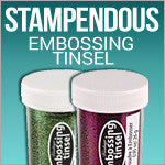 Stampendous embossing Tinsel