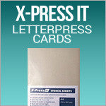 Stencil Sheets & Letterpress Cards