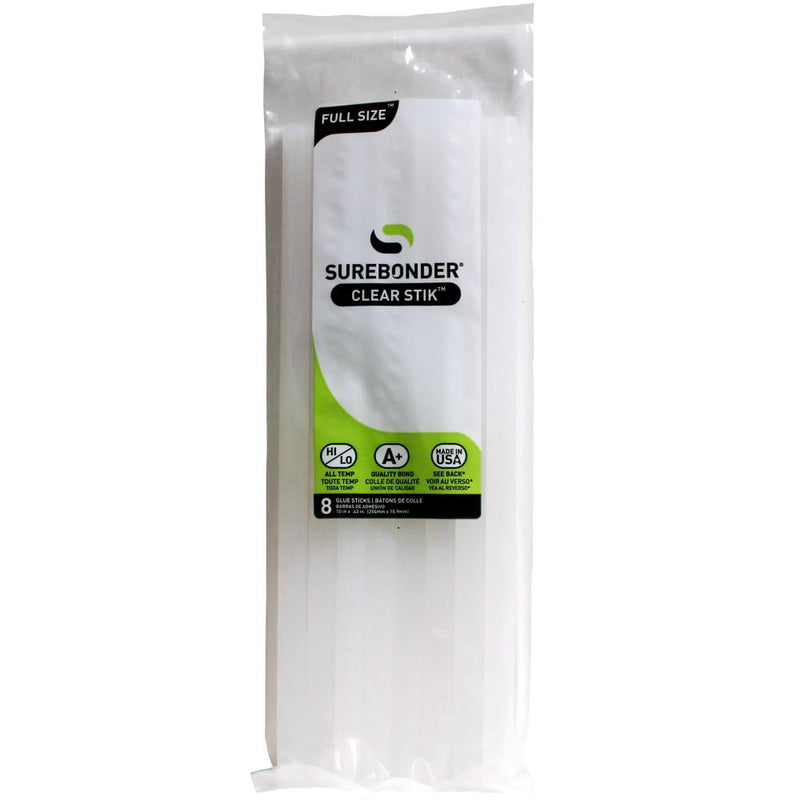Surebonder All-Purpose Stik Glue Sticks 8/Pkg 7/16"x 10"^